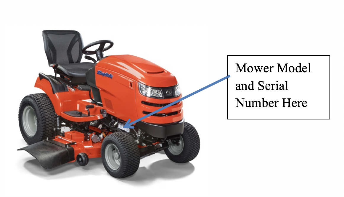 Simplicity discount brush mower